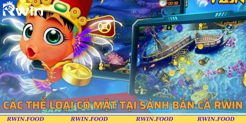 C&aacute;c tựa game bắn c&aacute; RWIN cuốn h&uacute;t