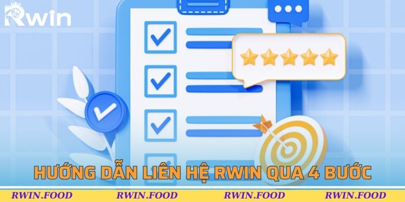 Hướng dẫn li&ecirc;n hệ RWIN qua 4 bước
