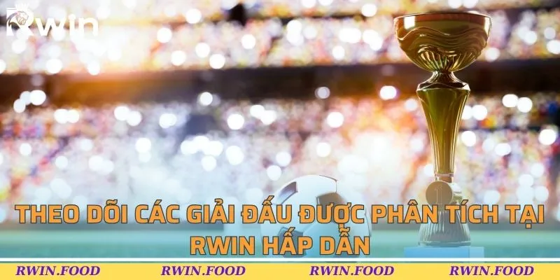 Theo d&otilde;i c&aacute;c giải đấu được ph&acirc;n t&iacute;ch tại RWIN hấp dẫn